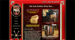 Desktop Screenshot of invinciblegunsafes.com